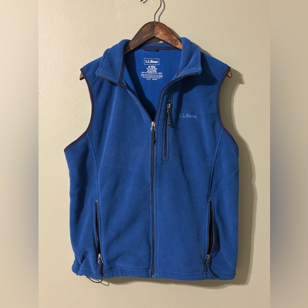 L.L. Bean Men's Blue  Vest